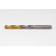 9.9mm Ø Cobalt Jobber Drill, 135° Point Angle x 30° Helix, 2 Flute, TiN Coated - Pack of 5