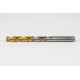 10mm Ø Cobalt Jobber Drill, 135° Point Angle x 30° Helix, 2 Flute, TiN Coated - Pack of 5