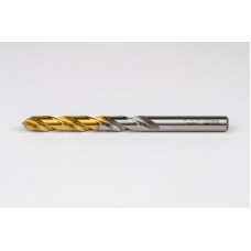 10.1mm Ø Cobalt Jobber Drill, 135° Point Angle x 30° Helix, 2 Flute, TiN Coated - Pack of 5