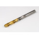 10.1mm Ø Cobalt Jobber Drill, 135° Point Angle x 30° Helix, 2 Flute, TiN Coated - Pack of 5