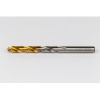 Кобальтовий свердлильний болт Ø 10,2 мм, кут вістря 135° x спіраль 30°, 2 канавки, покриття TiN - упаковка з 5 штук