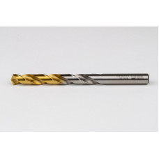 10.5mm Ø Cobalt Jobber Drill, 135° Point Angle x 30° Helix, 2 Flute, TiN Coated - Pack of 5