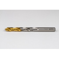 Кобальтовий свердлильний болт Ø 10,6 мм, кут вістря 135° x спіраль 30°, 2 канавки, покриття TiN - упаковка з 5 штук