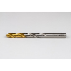 10.6mm Ø Cobalt Jobber Drill, 135° Point Angle x 30° Helix, 2 Flute, TiN Coated - Pack of 5