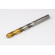 10.6mm Ø Cobalt Jobber Drill, 135° Point Angle x 30° Helix, 2 Flute, TiN Coated - Pack of 5