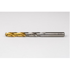 10.9mm Ø Cobalt Jobber Drill, 135° Point Angle x 30° Helix, 2 Flute, TiN Coated - Pack of 5