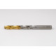 10.9mm Ø Cobalt Jobber Drill, 135° Point Angle x 30° Helix, 2 Flute, TiN Coated - Pack of 5
