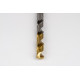11.1mm Ø Cobalt Jobber Drill, 135° Point Angle x 30° Helix, 2 Flute, TiN Coated - Pack of 5