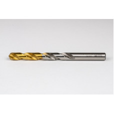 11.2mm Ø Cobalt Jobber Drill, 135° Point Angle x 30° Helix, 2 Flute, TiN Coated - Pack of 5
