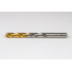 11.2mm Ø Cobalt Jobber Drill, 135° Point Angle x 30° Helix, 2 Flute, TiN Coated - Pack of 5
