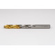 11.3mm Ø Cobalt Jobber Drill, 135° Point Angle x 30° Helix, 2 Flute, TiN Coated - Pack of 5