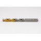 11.4mm Ø Cobalt Jobber Drill, 135° Point Angle x 30° Helix, 2 Flute, TiN Coated - Pack of 5