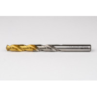 11.6mm Ø Cobalt Jobber Drill, 135° Point Angle x 30° Helix, 2 Flute, TiN Coated - Pack of 5