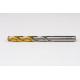 11.7mm Ø Cobalt Jobber Drill, 135° Point Angle x 30° Helix, 2 Flute, TiN Coated - Pack of 5