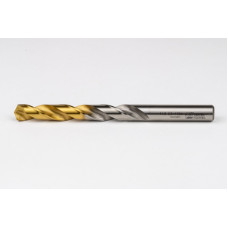 11.8mm Ø Cobalt Jobber Drill, 135° Point Angle x 30° Helix, 2 Flute, TiN Coated - Pack of 5