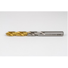 11.9mm Ø Cobalt Jobber Drill, 135° Point Angle x 30° Helix, 2 Flute, TiN Coated - Pack of 5
