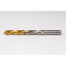 12.1mm Ø Cobalt Jobber Drill, 135° Point Angle x 30° Helix, 2 Flute, TiN Coated - Pack of 5
