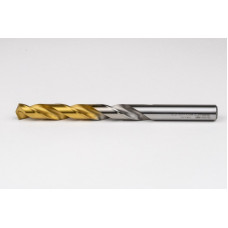 12.2mm Ø Cobalt Jobber Drill, 135° Point Angle x 30° Helix, 2 Flute, TiN Coated - Pack of 5