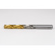 12.2mm Ø Cobalt Jobber Drill, 135° Point Angle x 30° Helix, 2 Flute, TiN Coated - Pack of 5