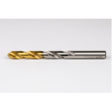 12.4mm Ø Cobalt Jobber Drill, 135° Point Angle x 30° Helix, 2 Flute, TiN Coated - Pack of 5