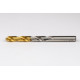 12.4mm Ø Cobalt Jobber Drill, 135° Point Angle x 30° Helix, 2 Flute, TiN Coated - Pack of 5