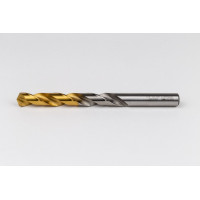 Кобальтовий свердлильний болт Ø 12,5 мм, кут вістря 135° x спіраль 30°, 2 канавки, покриття TiN - упаковка з 5 штук