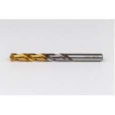 12.5mm Ø Cobalt Jobber Drill, 135° Point Angle x 30° Helix, 2 Flute, TiN Coated - Pack of 5