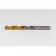 12.5mm Ø Cobalt Jobber Drill, 135° Point Angle x 30° Helix, 2 Flute, TiN Coated - Pack of 5