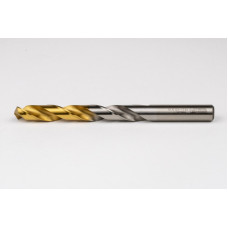 12.6mm Ø Cobalt Jobber Drill, 135° Point Angle x 30° Helix, 2 Flute, TiN Coated - Pack of 5