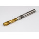 12.6mm Ø Cobalt Jobber Drill, 135° Point Angle x 30° Helix, 2 Flute, TiN Coated - Pack of 5