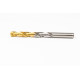 12.7mm Ø Cobalt Jobber Drill, 135° Point Angle x 30° Helix, 2 Flute, TiN Coated - Pack of 5