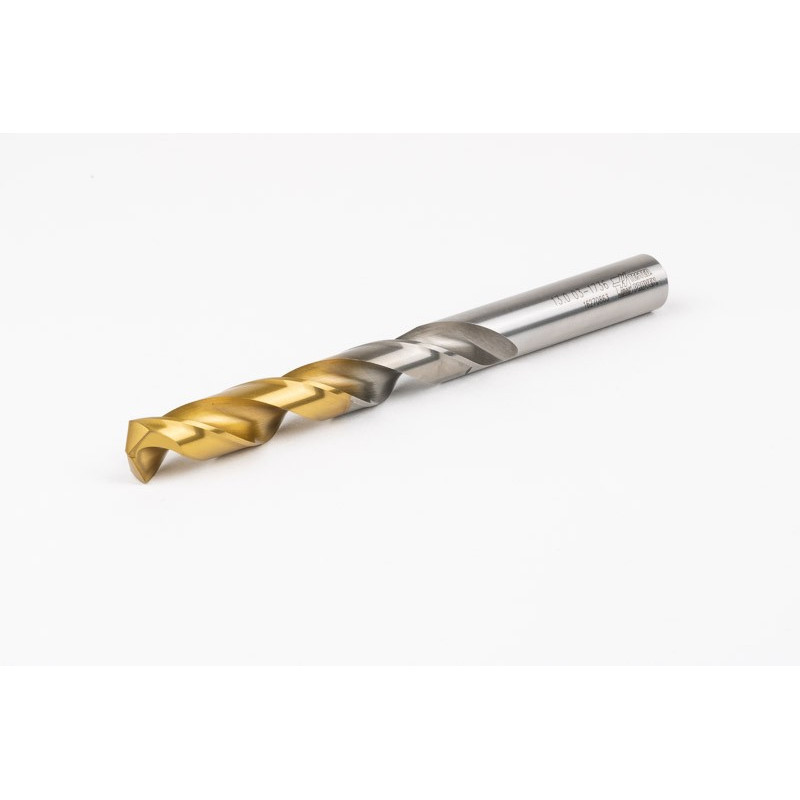 13mm Ø Cobalt Jobber Drill, 135° Point Angle x 30° Helix, 2 Flute, TiN Coated - Pack of 5