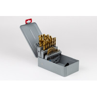 25-Piece, 1mm - 13mm Cobalt Jobber Drill Set