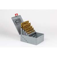 91-Piece, 1mm - 10mm Cobalt Jobber Drill Set