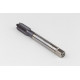 M14x2.0 M HSS-E Straight Flute Tap, 11mm Shank x 26mm Thread Length, 2XD, Mod. Bottoming, 4 Flute, 6HX, TiCN Coated