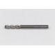 6mm Dia. Carbide End Mill, 3 Flute, Uncoated, 6mm Smooth Shank x 24mm LOC, 0.25mm Radius, HSAM2