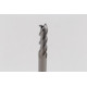 6mm Dia. Carbide End Mill, 3 Flute, Uncoated, 6mm Smooth Shank x 24mm LOC, 0.25mm Radius, HSAM2