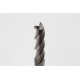 8mm Dia. Carbide End Mill, 3 Flute, Uncoated, 8mm Smooth Shank x 32mm LOC, 0.25mm Radius, HSAM2