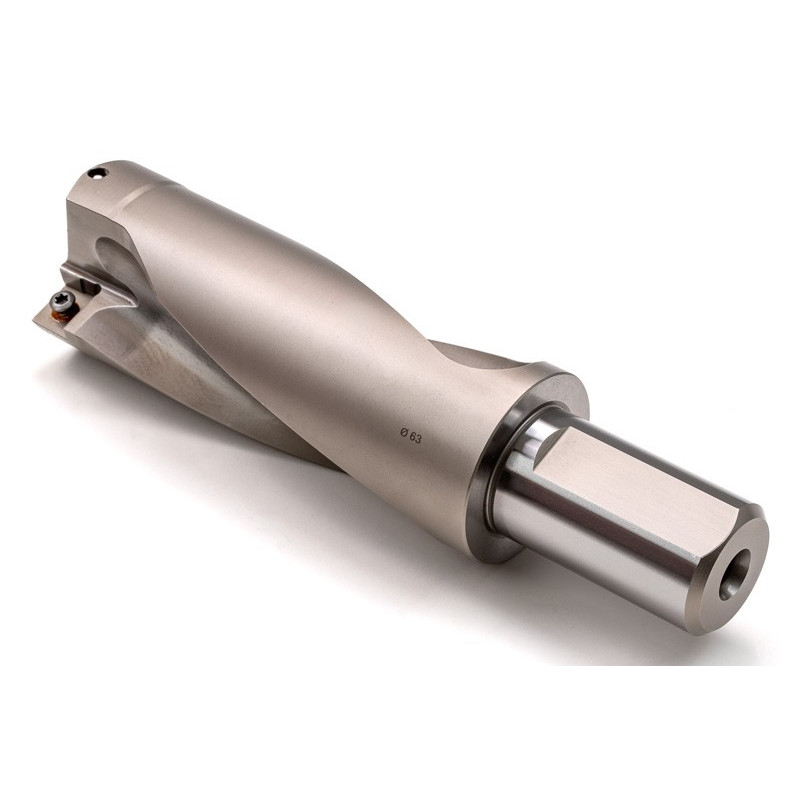 HID2, корпус свердла зі змінною головкою Ø 63 мм, хвостовик 40 мм, 2XD, розмір пластини H, TSC