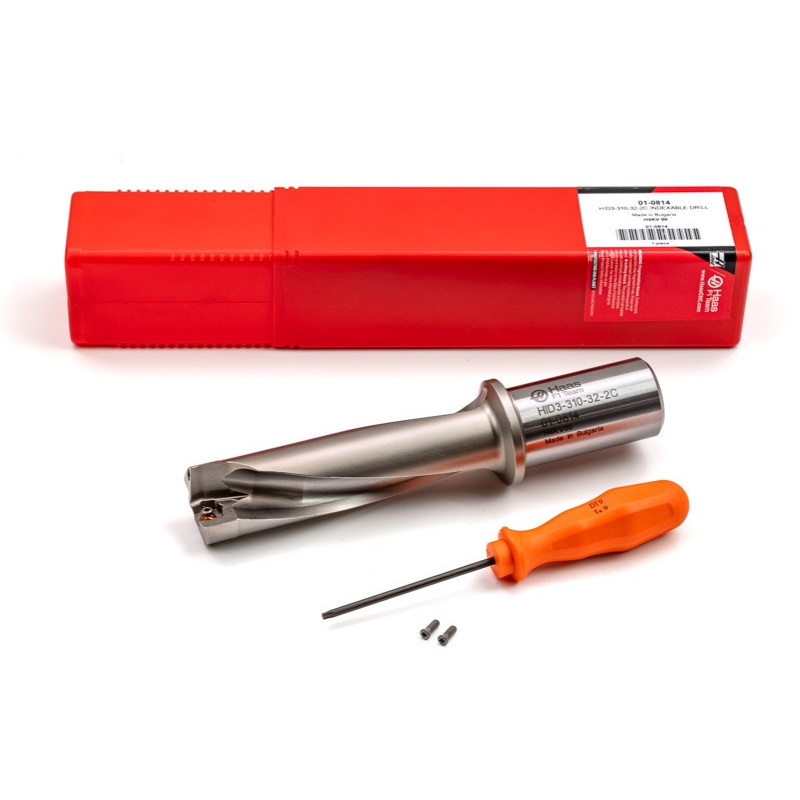 HID3, корпус свердла зі змінною головкою Ø 31 мм, хвостовик 32 мм, 3XD, розмір пластини E, TSC
