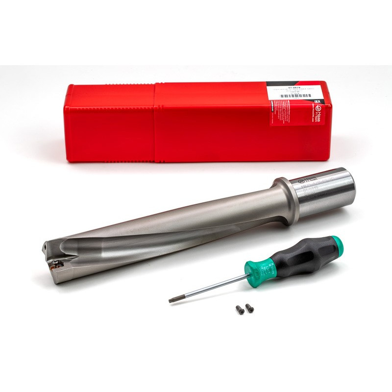 HID5, корпус свердла зі змінною різьбою Ø 42 мм, хвостовик 40 мм, 5XD, розмір пластини F, TSC