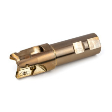 HPAL2, 40mm Ø Indexable End Mill, 32mm Shank x 130mm Overall Length x 90° Lead Angle, 3 Flute, TSC