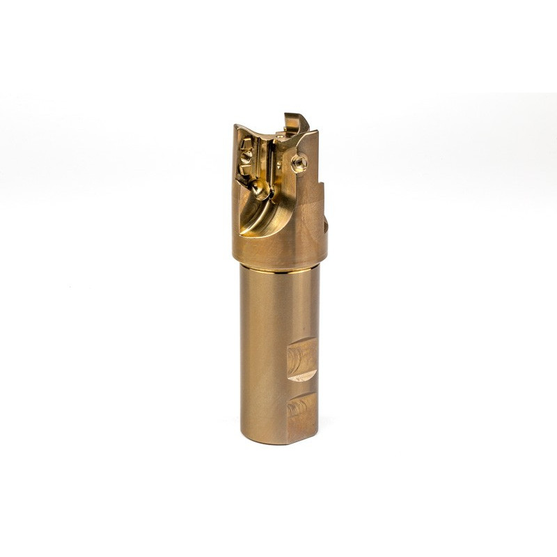 HPAL2, 40mm Ø Indexable End Mill, 32mm Shank x 130mm Overall Length x 90° Lead Angle, 3 Flute, TSC