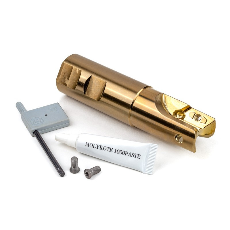 HPAL2, 32mm Ø Indexable End Mill, 32mm Shank x 125mm Overall Length x 90° Lead Angle, 2 Flute, TSC