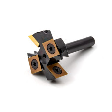 Фрезерний фрезер з ЧПК для обробки поверхні відвалу 38,1 мм, хвостовик 8 мм x загальна довжина 65 мм, 4 канавки