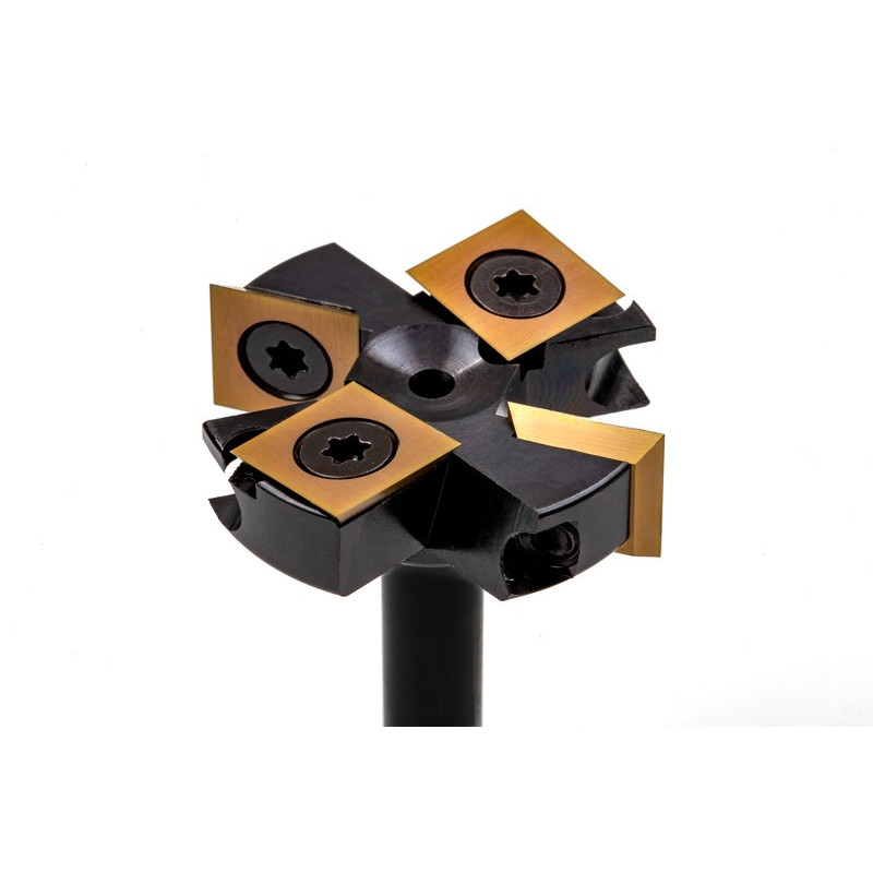 38.1mm Spoilboard Surfacing CNC Router Bit, 8mm Shank x 65mm Overall Length, 4 Flute