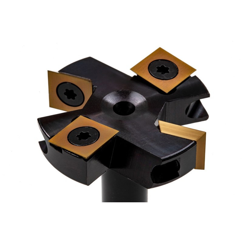 Фрезер для обробки поверхні відвалу з ЧПК 45 мм, хвостовик 12 мм x загальна довжина 65 мм, 4 канавки