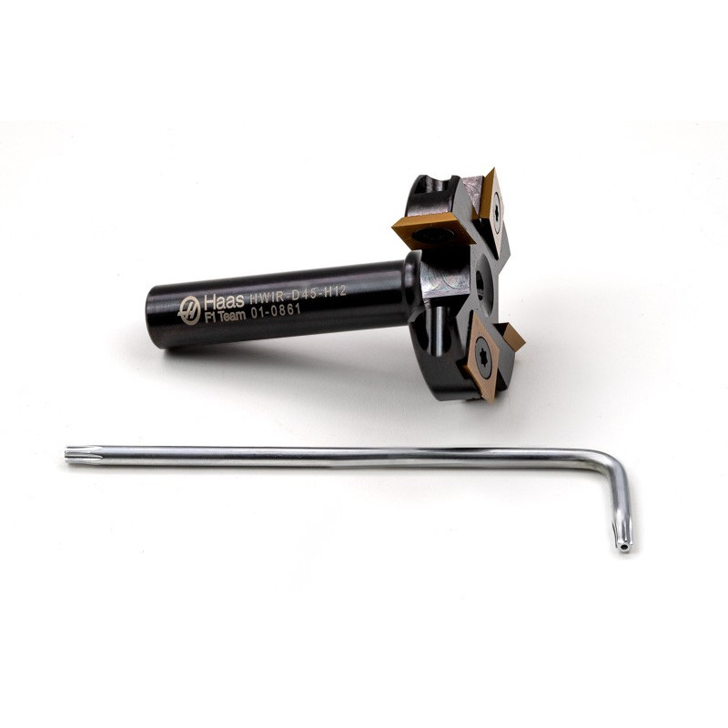 Фрезер для обробки поверхні відвалу з ЧПК 45 мм, хвостовик 12 мм x загальна довжина 65 мм, 4 канавки