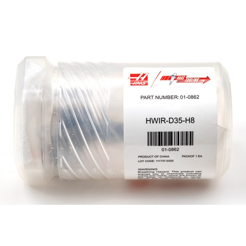 35mm Spoilboard Surfacing CNC Router Bit, 8mm Shank x 65mm Overall Length, 3 Flute