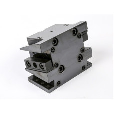 BMT65, двостатичний токарний державка з зовнішнім (OD) квадратним хвостовиком 25 мм та 20 мм, 24-позиційний напівіндексний тримач